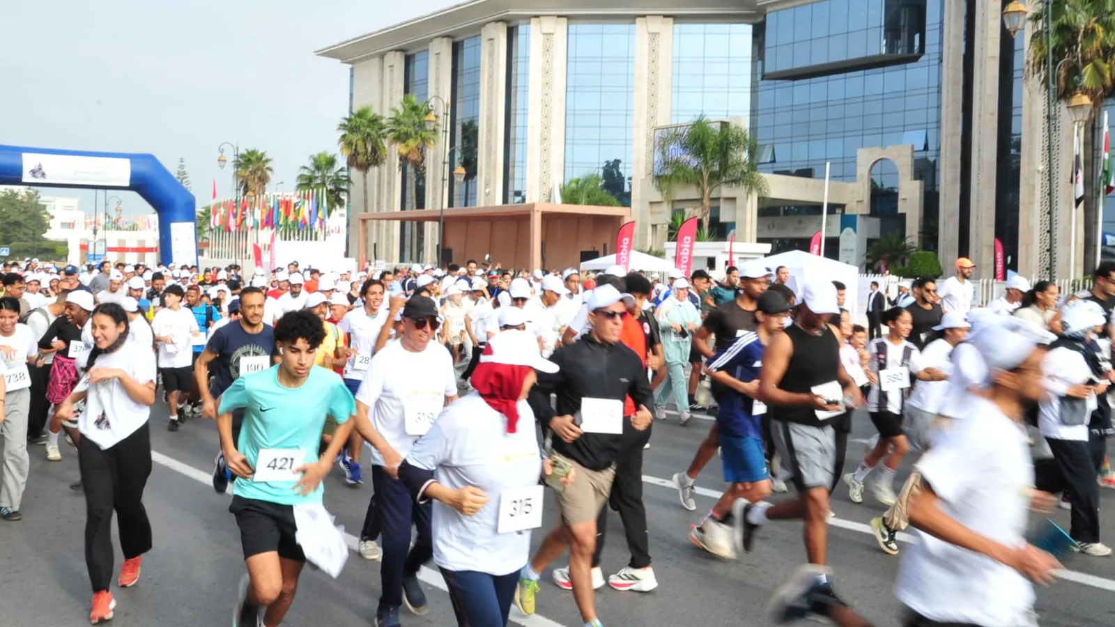 Rabat Hosts Over 1,000 Participants at the ICESCO Marathon Celebrating Unity and Mental Health